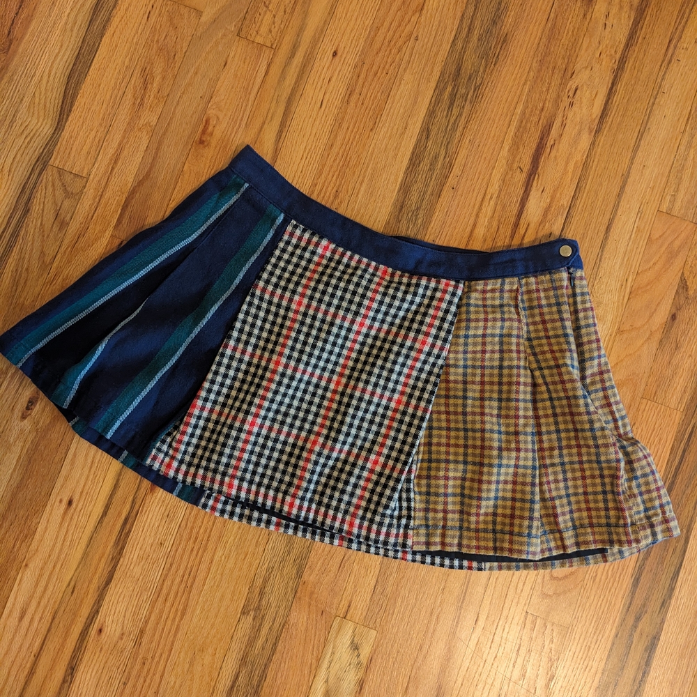Rowing Blazers X Target Plaid Pleated Skirt